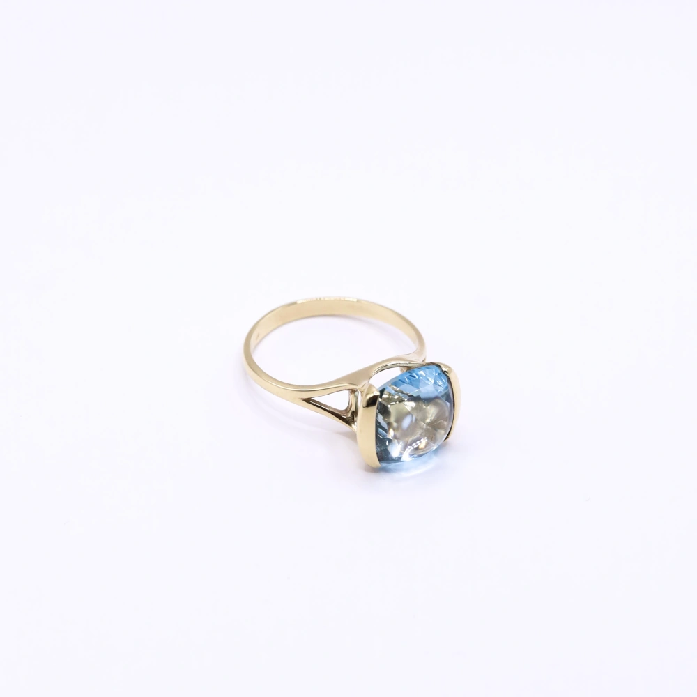 Blue Topaz Ring - Clear Power