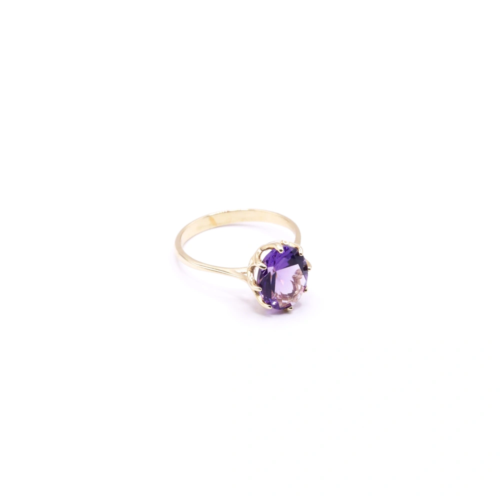 Purple Amethyst Ring - Quiet Strenght