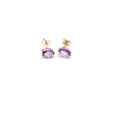 Purple Amethyst Earrings - Inner Balance