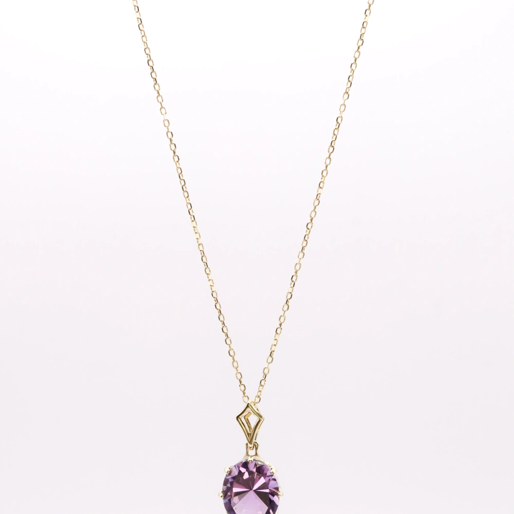 Purple Amethyst Pendant - Calm Energy