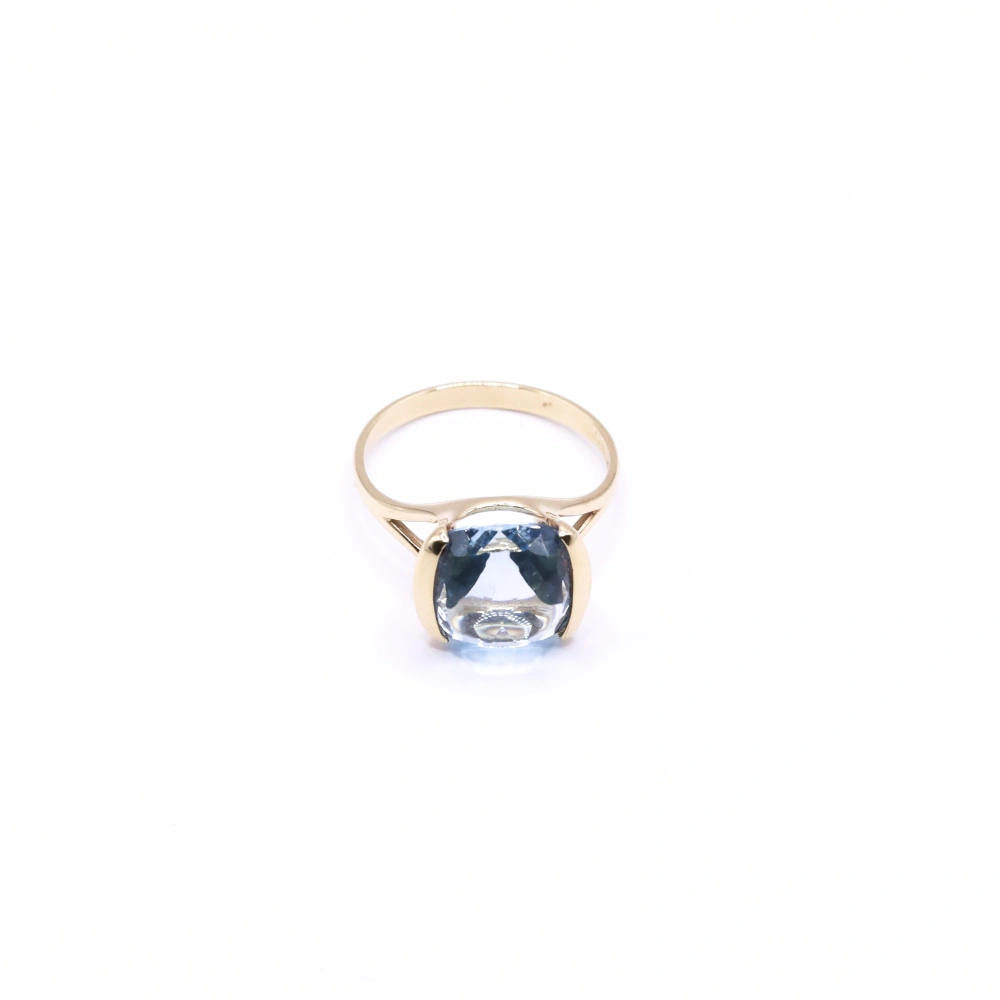 Blue Topaz Ring - Clear Power